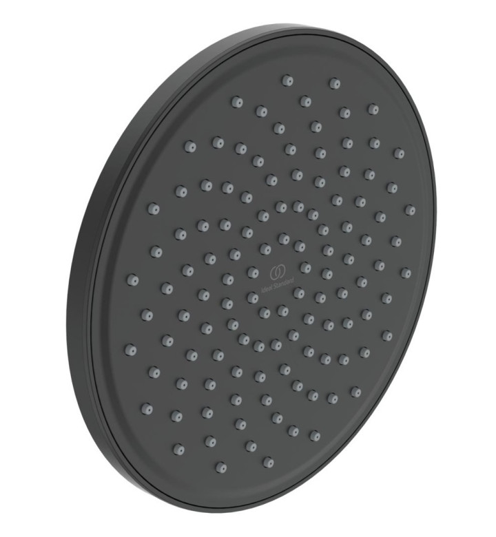 ДУШ ГЛАВА Ф 200 MM, IDEAL RAIN - ROUND, ЧЕРНА КОПРИНА BD140XG