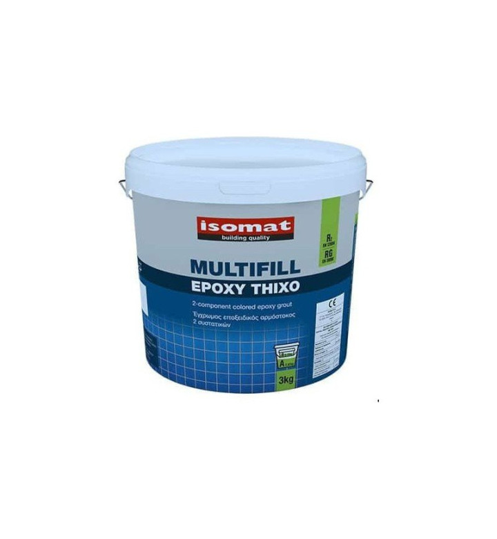 ЕПОКСИДНА ФУГИРАЩА СМЕС MULTIFILL EPOXY THIXO СИВО-СИН №46, 3 KG