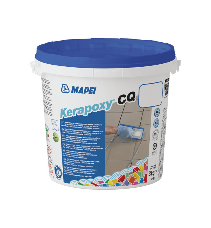 ЕПОКСИДНА СМЕС ЗА ФУГИРАНЕ, KERAPOXY CQ 113, CEMENT GREY, 3KG