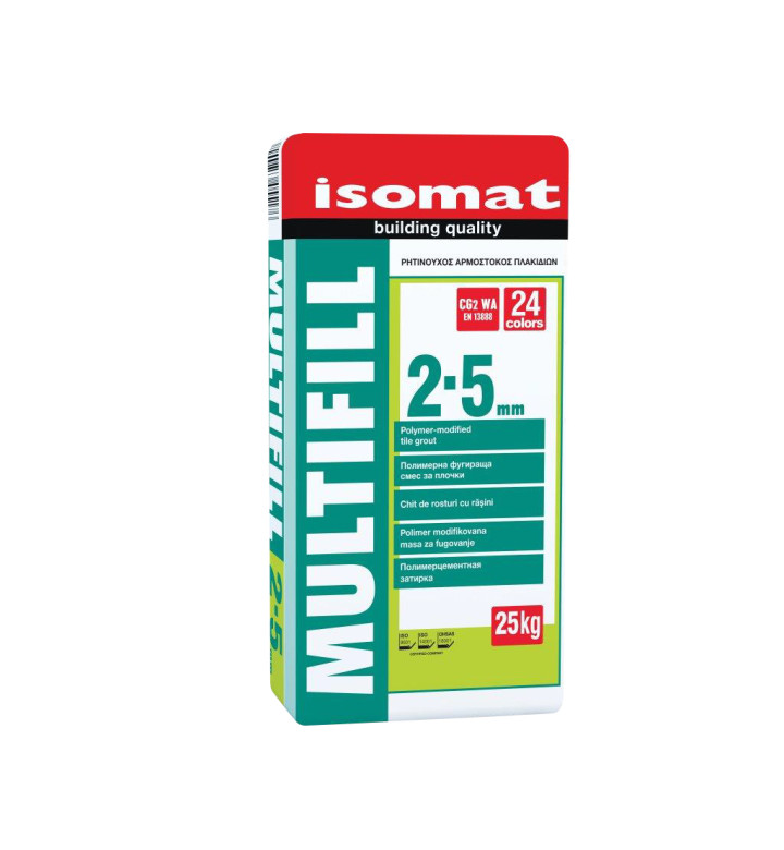 MULTIFILL WHITE №01 ФУГА 2-5 MM, 25 KG