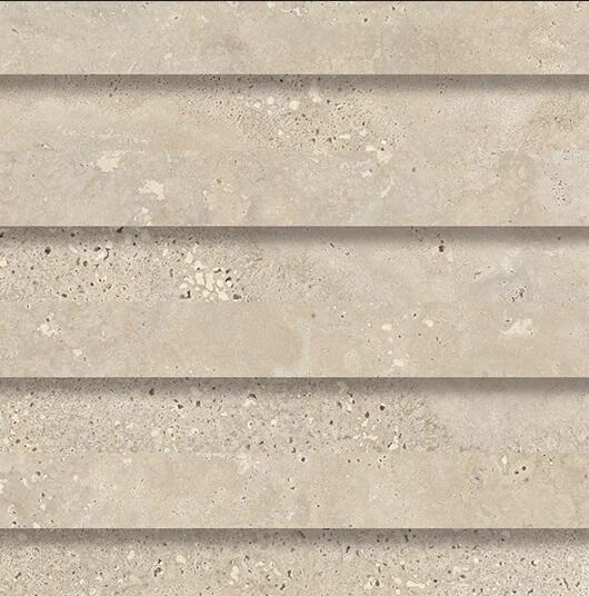 Гранитогрес TREVI WALNUT CROSS PLISSE 3D SAT 18,4x120