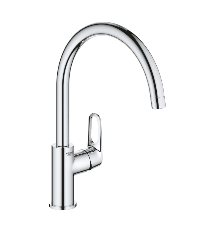СМЕСИТЕЛ ЕДНОРЪКОХВАТКОВ, ЗА КУХНЕНСКИ УМИВАЛНИК BAUFLOW 31538001