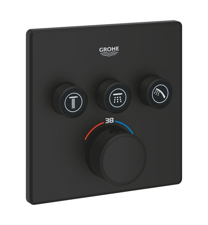 ТЕРМОСТАТ ЗА ВГРАЖДАНЕ GROHTHERM SMARTCONTROL С 3 ИЗВОДА, БЕЗ ТЯЛО 102167KF00