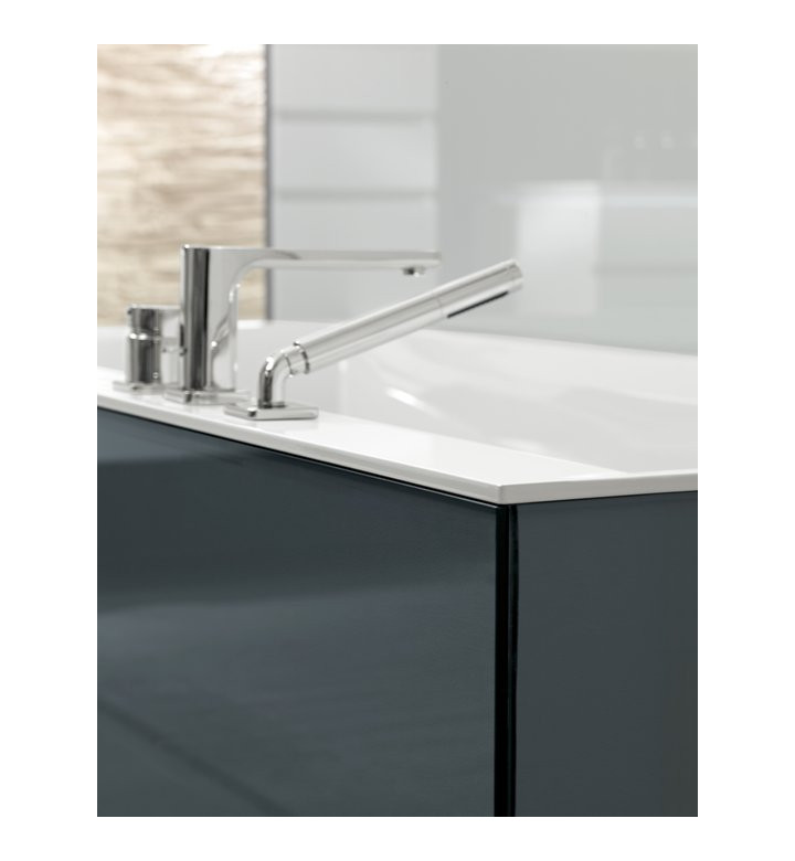 ВАНА SQUARO EDGE 12, ПРАВОЪГЪЛНА, АЛПИН БЯЛА, 1700 X 750 X 475 MM UBQ170SQE2DV-01