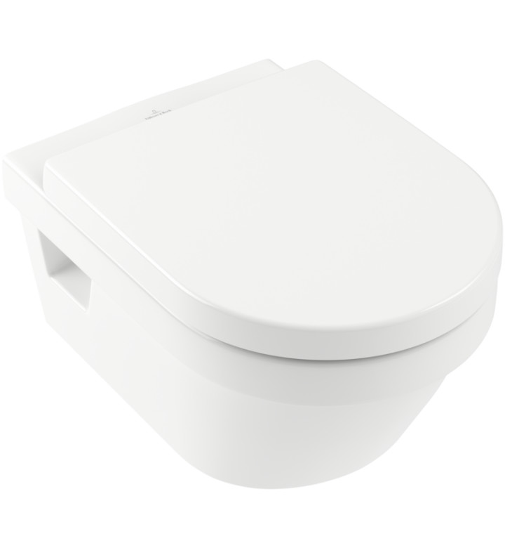 КОМПЛЕКТ ЗА WC, ARCHITECTURA, 370 Х 530 Х 330MM, ТОАЛЕТНА ЧИНИЯ 5684R001 DIRECT FLUSH + СЕДАЛКА И КАПАК СЪС ЗАБАВЕНО ПАДАНЕ 98M9C101, ALPIN WHITE