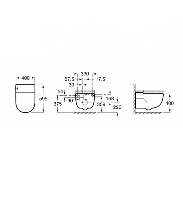 ТОАЛЕТНА ЧИНИЯ ЗА ОКАЧЕН МОНТАЖ, IN-TANK MERIDIAN A893302000