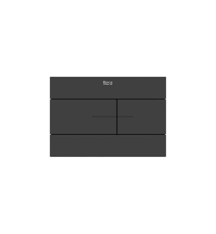 БУТОН PS2 ЗА DUPLO WC S, ДВОЕН, ЧЕРЕН МАТ A890224306