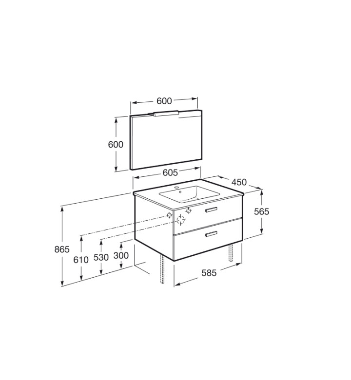 ШКАФ VICTORIA BASIC PACK - ЦВЯТ ОРЕХ A855859222