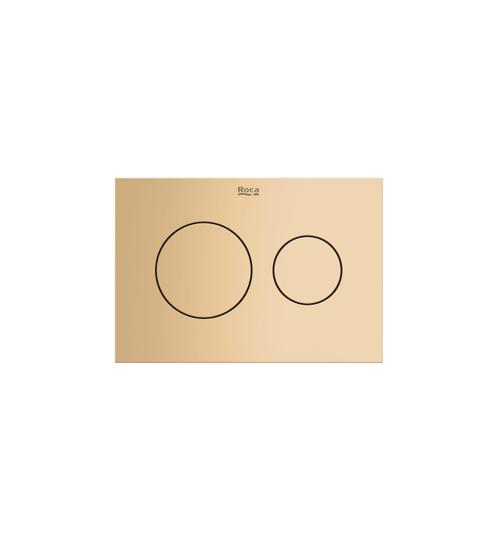 БУТОН PS3 ЗА DUPLO WC S, ДВОЕН, ROSE GOLD A8902233RG