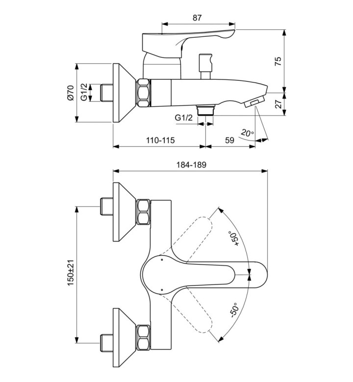 КОМПЛЕКТ ЗА БАНЯ 3 В 1 ALPHA BD004AA