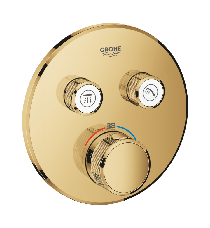 GROHTHERM SMARTCONTROL, ТЕРМОСТАТЕН СМЕСИТЕЛ ЗА ВГРАЖДАНЕ ЗА ВАНА/ДУШ 29119GL0