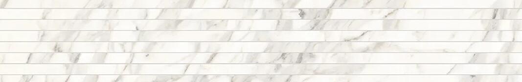 Гранитогрес VERSILIA BORGHINI WHITE PLISSE SAT 20x120