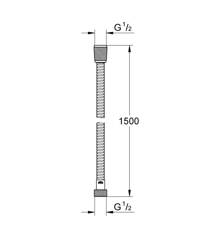 ГЪВКАВ ШЛАУХ ЗА ДУШ, RELEXA 1,5M 28143LS1
