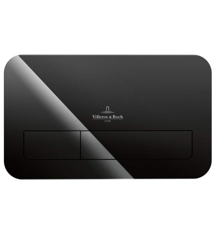 БУТОН ЗА СТРУКТУРА ЗА ВГРАЖДАНЕ VICONNECT 200G, 269 X 161 X 51,1 MM, ДВОЙНО ПРОМИВАНЕ, СТЪКЛЕН, GLOSSY BLACK 922400RB