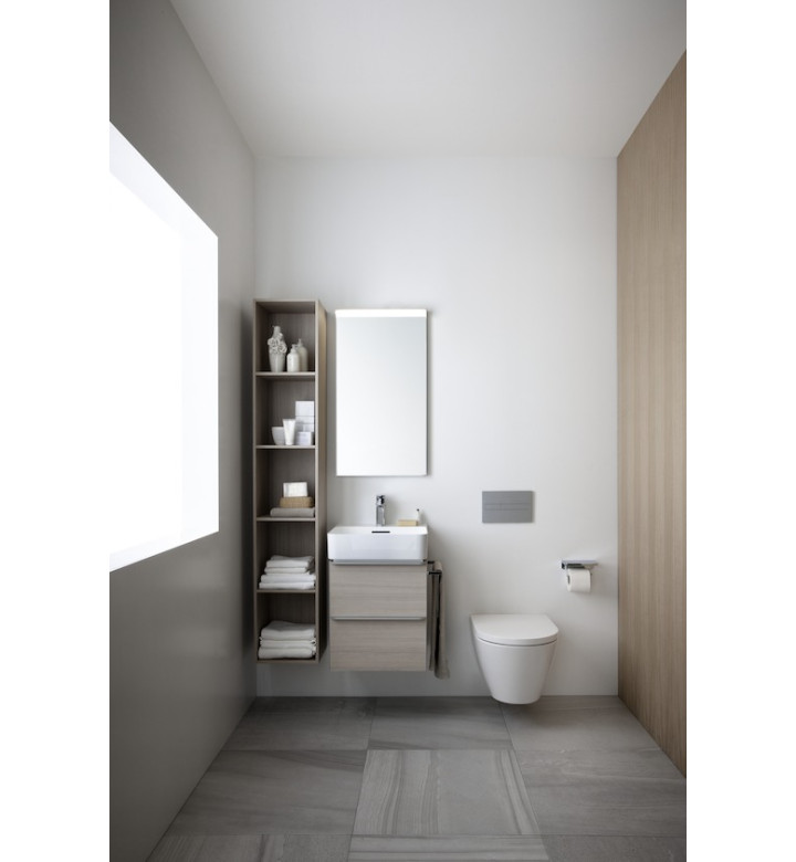 СТЕННА ТОАЛЕТНА ЧИНИЯ KARTELL RIML, ПОРЦЕЛАН, БЯЛ 8,2033,6,020,000,1