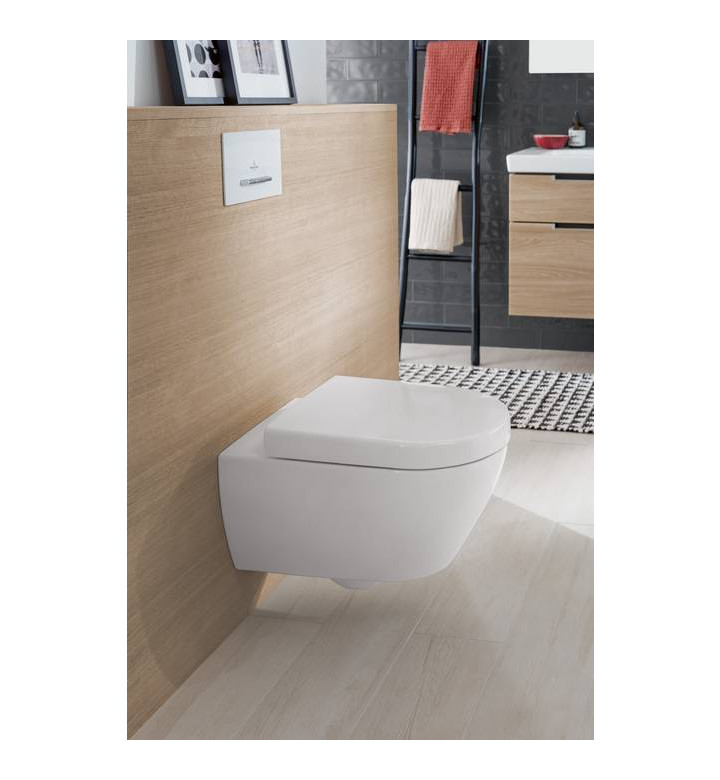 ТОАЛЕТНА СЕДАЛКА SUBWAY 2,0, SOFT CLOSING, 375 Х 459 Х 60MM, ALPIN WHITE 9M68S101