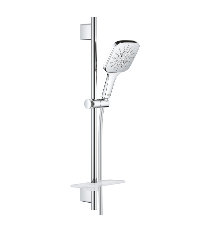ДУШ ОКАЧВАНЕ КОМПЛЕКТ С 3 СТРУИ RAINSHOWER SMARTACTIVE CUBE 130 26584000
