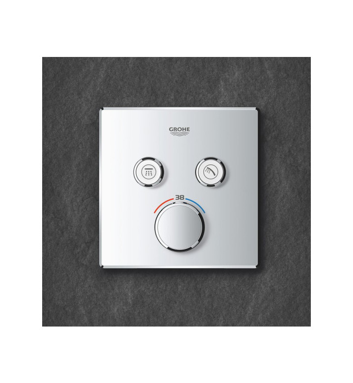 ТЕРМОСТАТЕН СМЕСИТЕЛ ЗА ВГРАЖДАНЕ С 2 ФУНКЦИИ GROHTHERM SMARTCONTROL 29124000