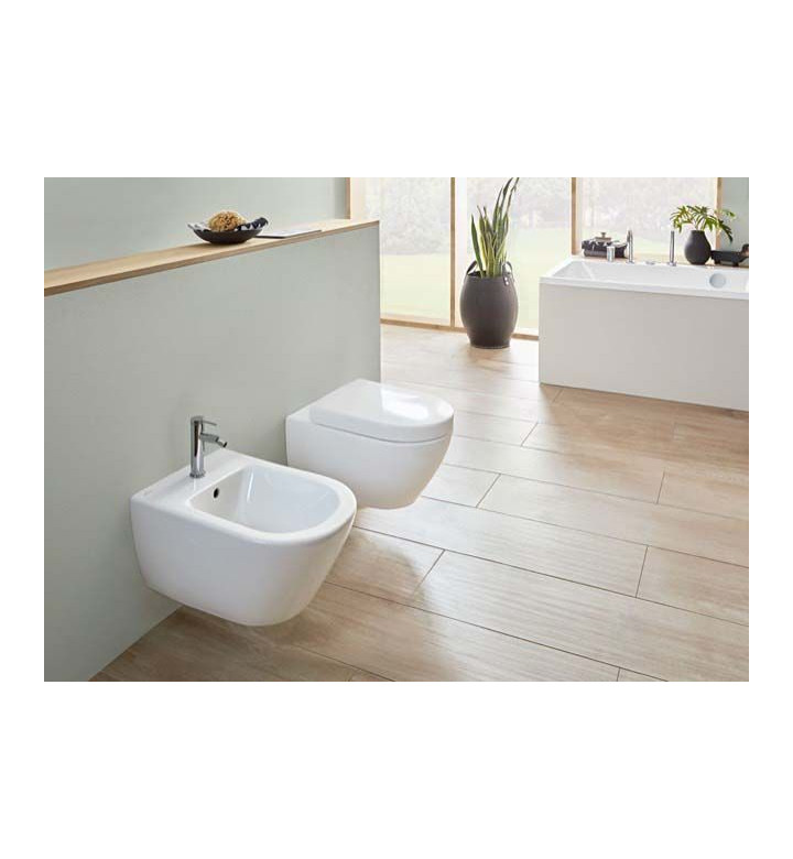 ТОАЛЕТНА ЧИНИЯ SUBWAY 2,0, WASHDOWN 370 Х 560 Х 365 MM, VIFRESH ANTIBAC CERAMIC PLUS, ALPIN WHITE 5614A1T2
