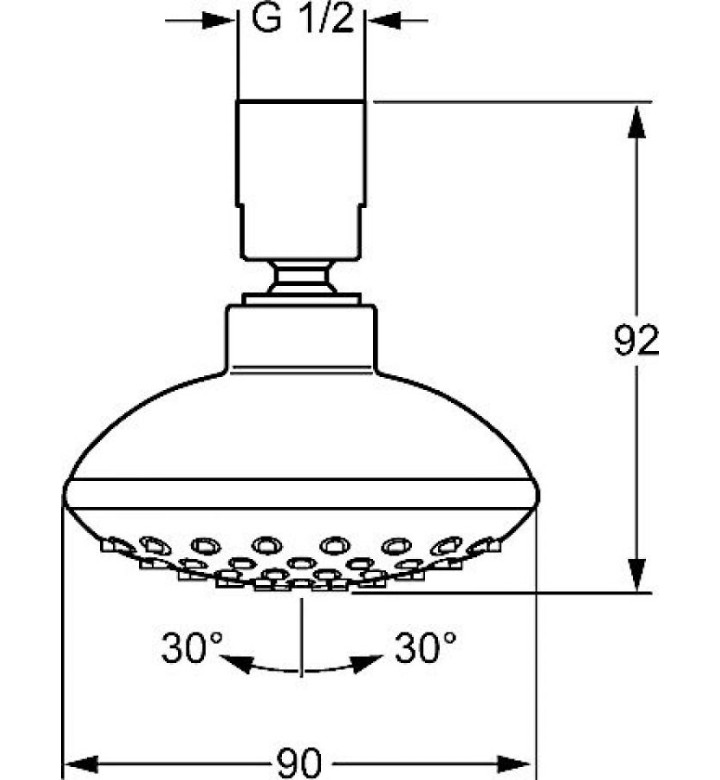 ДУШ ГЛАВА BASICJET 44640100