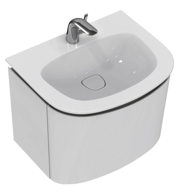ШКАФ DEA ЗА УМИВАЛНИК 60 CM - БЯЛ T7850WG