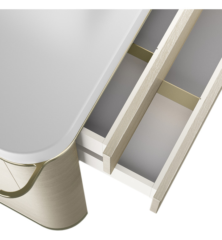 ШКАФ ЗА УМИВАЛНИК BAIA 1222 X 520 X 850 MM, GREIGE, ARMANI ROCA A851368429