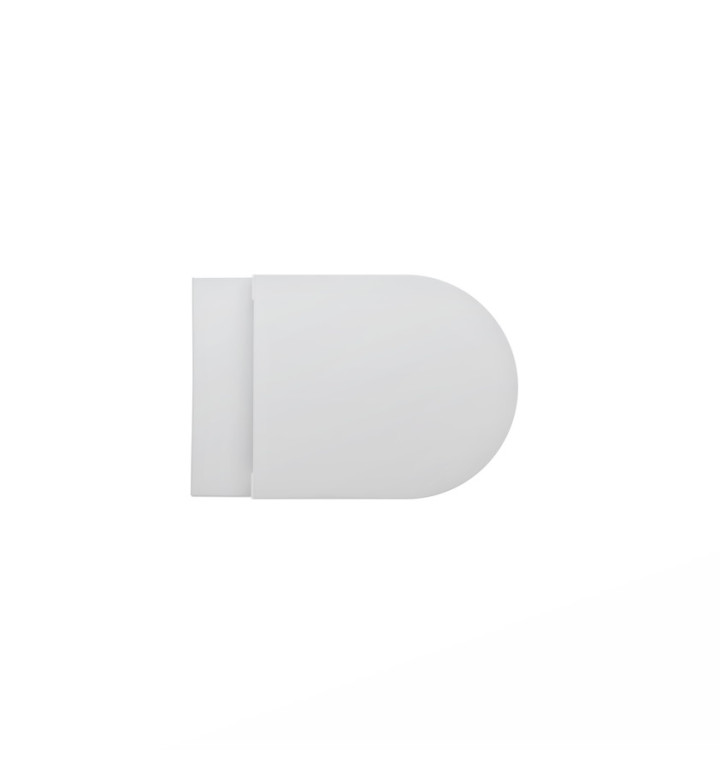 СТЕННА ТОАЛЕТНА ЧИНИЯ KARTELL RIML, ПОРЦЕЛАН, БЯЛ 8,2033,6,020,000,1