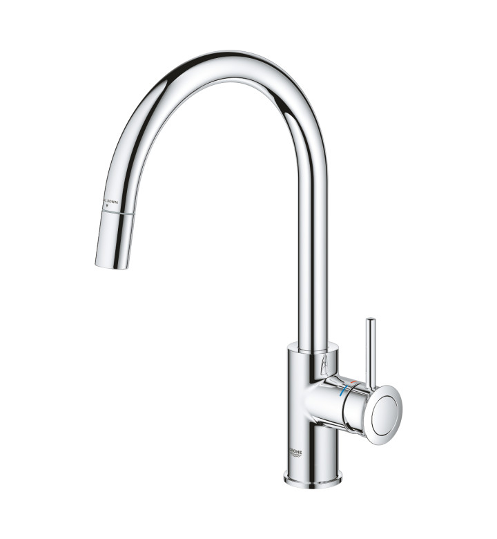 СМЕСИТЕЛ ЗА КУХНЕНСКИ УМИВАЛНИК, BAUCLASSIC 30573000