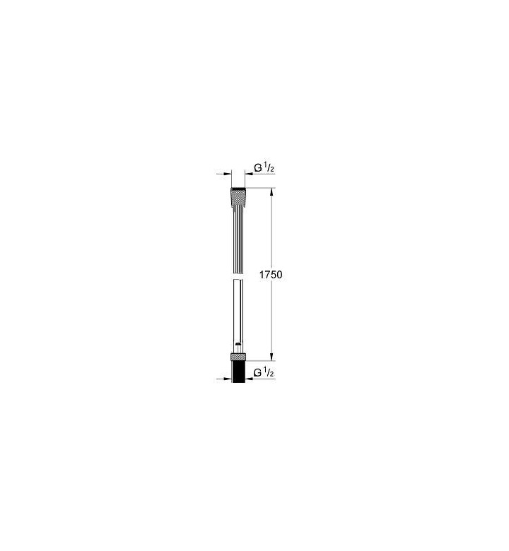 ШЛАУХ ЗА ДУШ 1,75 M SILVERFLEX 28388AL0