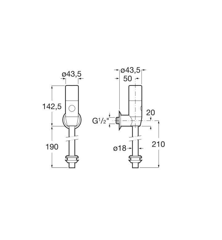 ЕЛЕКТРОНЕН ФЛУКСОР ЗА ПИСОАР SENTRONIC V A5A9A79C00