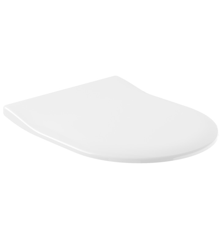 ТОАЛЕТНА СЕДАЛКА И КАПАК SLIM, SUBWAY 2,0, 374 Х 439 Х 43MM, ALPIN WHITE 9M78S101