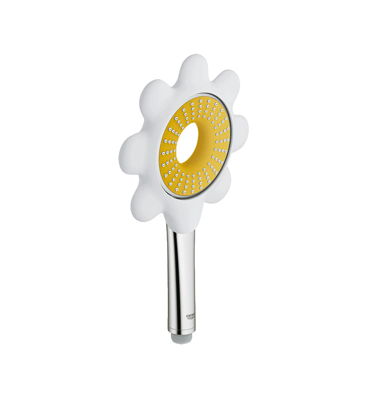ДУШ РЪЧЕН RAINSHOWER ICON 100 С 1 СТРУЯ (ЖЪЛТ) 26115YF0