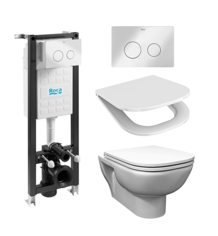 КОМПЛЕКТ ECO COMPACT С БУТОН К02 ХРОМ-ГЛАНЦ 4 В 1, EMILIA ОК,ЧИНИЯ, СЕД, И КАПАК ЗАБ,ПАДАНЕ, A89P10T010 + WQ8G15600000003 + WQ8S05600000132