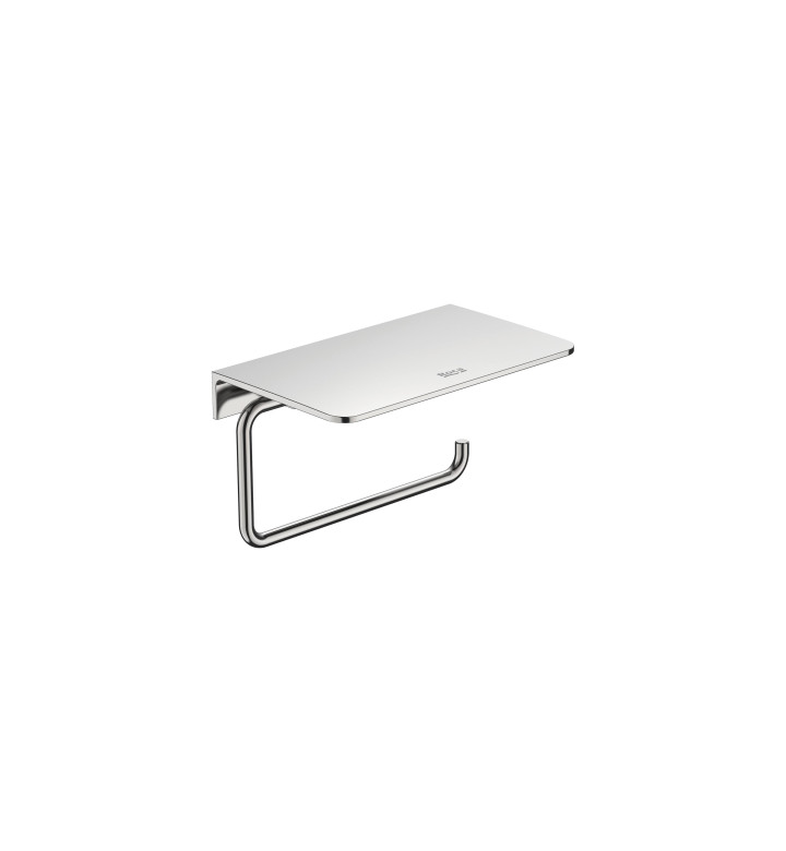 ДЪРЖАЧ ЗА ТОАЛЕТНА ХАРТИЯ С ПОЛИЦА, HOTELS, STAINLESS STEEL FINISH