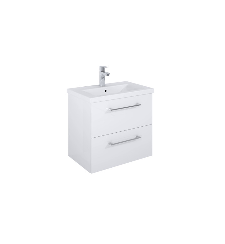 ШКАФ UNIK ROMA COMPACT PLUS, 60 CM С 2 ЧЕКМЕДЖЕТА И УМИВАЛНИК (A857952806 + A3272A1000) A852473806