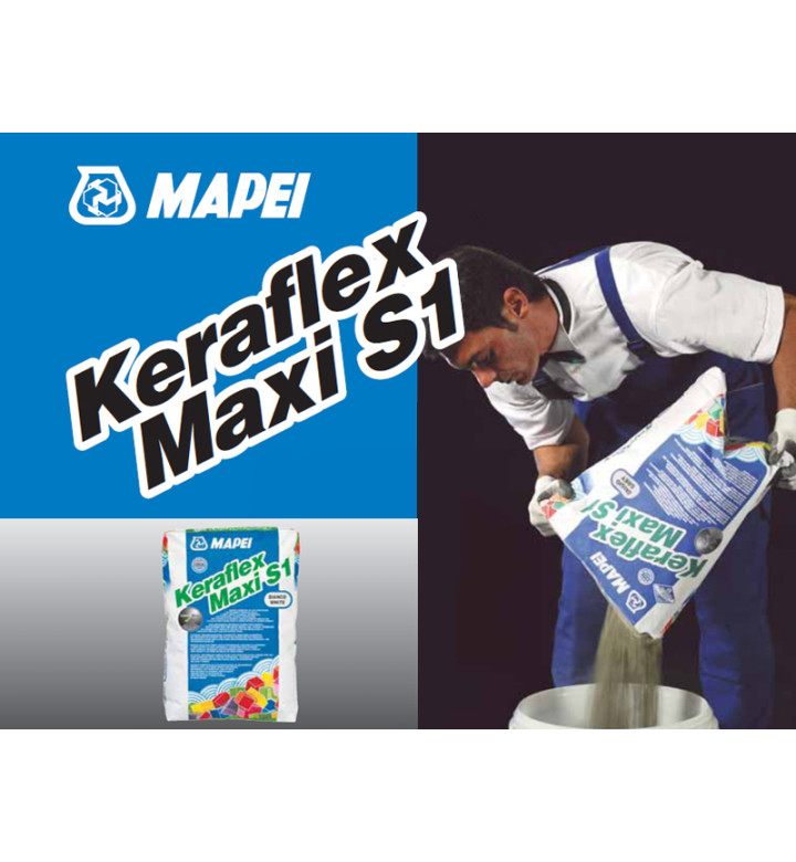ЛЕПИЛО ЗА КЕРАМИЧНИ ПЛОЧКИ KERAFLEX MAXI S1, GRAY / СИВО - 25 KG
