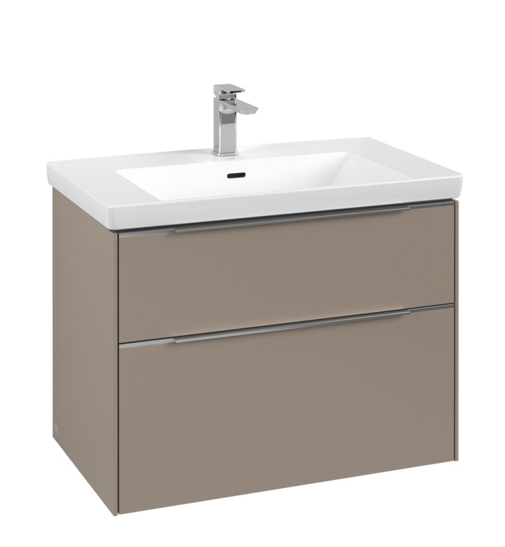 ШКАФ SUBWAY 3,0, 772 X 576 X 462 MM С ДВЕ ЧЕКМЕДЖЕТА, TAUPE C57400VM
