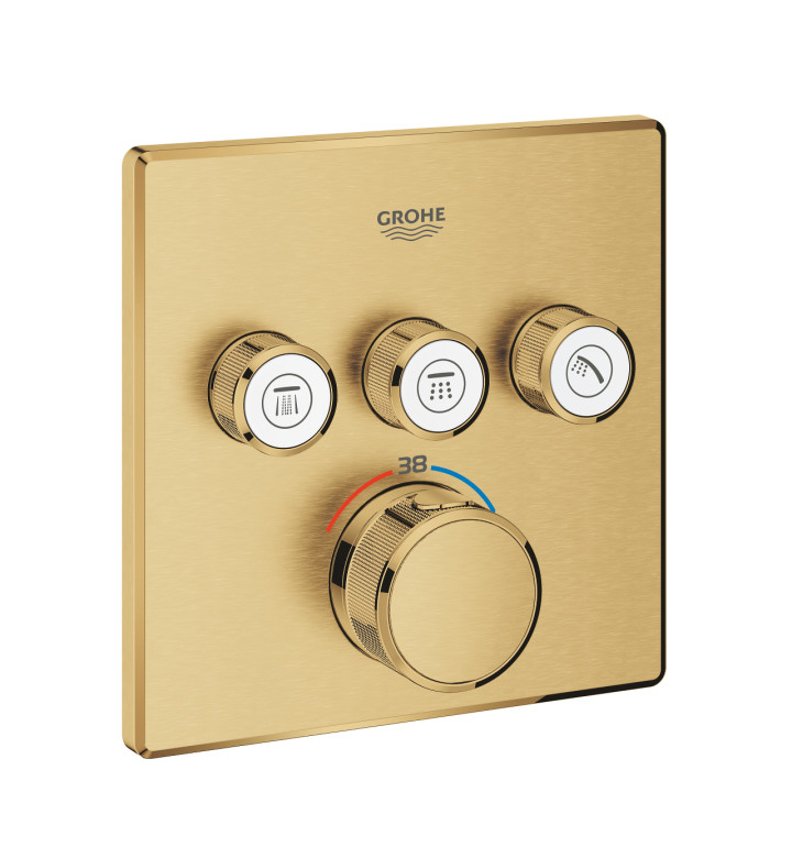 СМЕСИТЕЛ С ТЕРМОСТАТ GROHTHERM SMARTCONTROL, 3 ИЗВОДА 29126GN0
