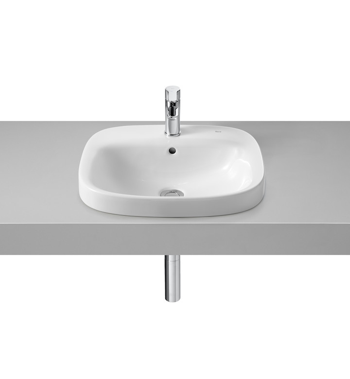УМИВАЛНИК ЗА ВГРАЖДАНЕ В ПЛОТ, 500Х410 MM, A32799M000