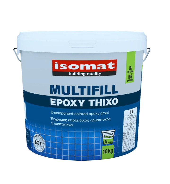 MULTIFILL EPOXY THIXO DARK GREY №10 ЕПОКСИДНА ФУГА ТЪМНО СИВО, 10 KG