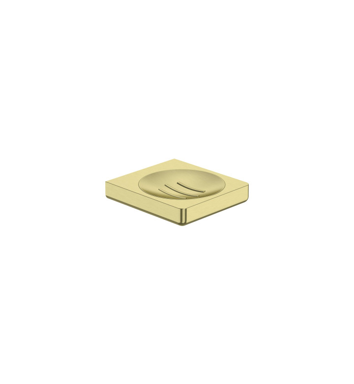 САПУНЕРКА ЗА СТЕНЕН МОНТАЖ TEMPO, BRUSHED BRASS