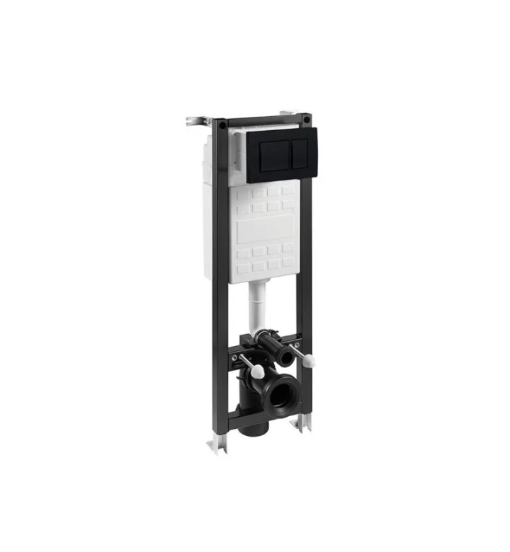 КОМПЛЕКТ ECO COMPACT С БУТОН К01 ЧЕРЕН МАТ, 4 В 1, MIRA ОК,ЧИНИЯ, СЕД, И КАПАК, A89P40T010 + WQ8G02500000001 + H8913980000001