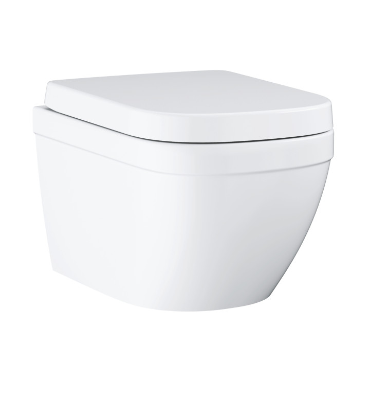 ТОАЛЕТНА ЧИНИЯ EURO CERAMIC, КОМПЛЕКТ СЪС СЕДАЛКА И КАПАК ЗАБАВЕНО ПАДАНЕ 39693000