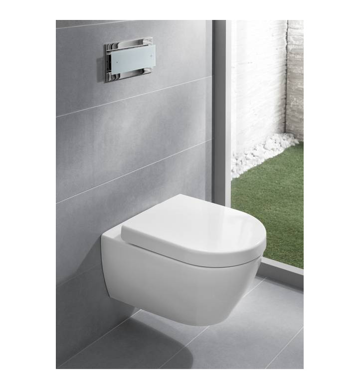 ТОАЛЕТНА СЕДАЛКА SUBWAY 2,0, SOFT CLOSING, 375 Х 459 Х 60MM, ALPIN WHITE 9M68S101