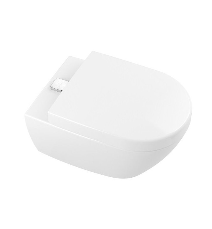 ТОАЛЕТНА ЧИНИЯ SUBWAY 2,0, WASHDOWN 370 Х 560 Х 365 MM, VIFRESH ANTIBAC CERAMIC PLUS, ALPIN WHITE 5614A1T2