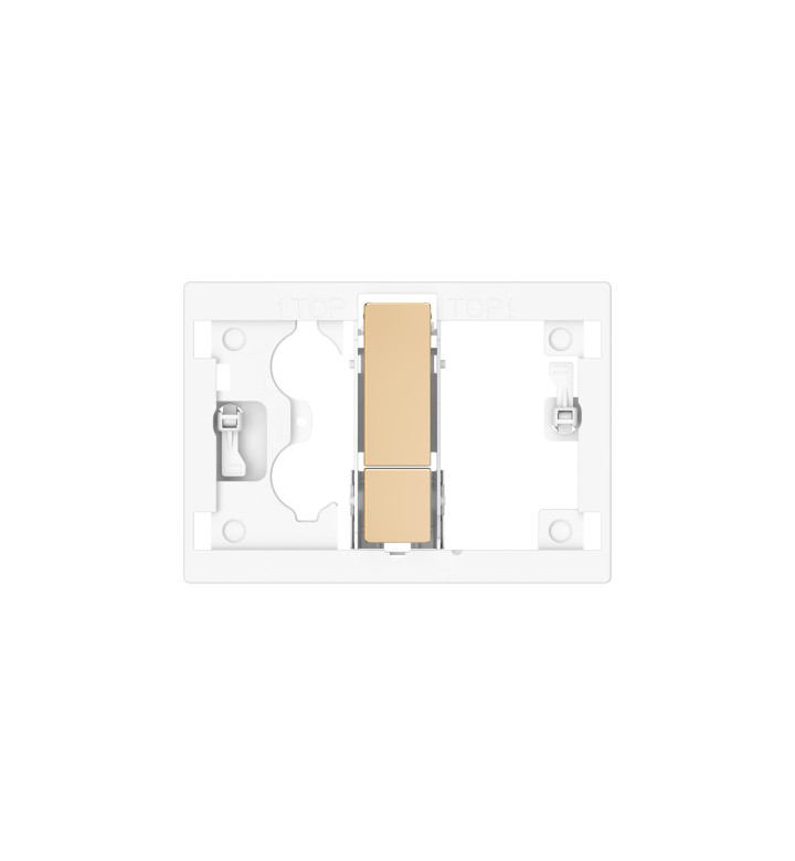 БУТОН DUPLO S, ДА СЕ КОМБИНИРА С ПРЕДЕН ПАНЕЛ PS4 DUPLO WC S, ROSE GOLD A8904213RG
