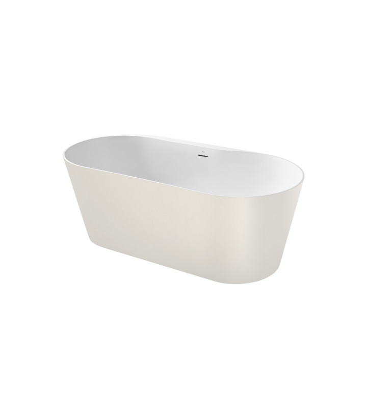 ВАНА ОВАЛНА ОТ STONEX, 1590 X 790 X 590 MM, BEIGE/WHITE A2484660B0