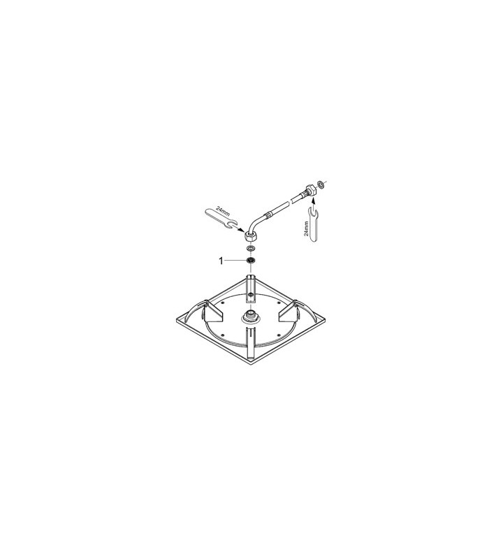 ДУШ ГЛАВА RAINSHOWER COSMOPOLITAN 160 27467000