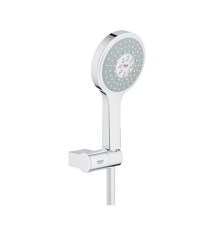 ДУШ КОМПЛЕКТ POWER&SOUL COSMOPOLITAN 130 MM БЕЗ СМЕСИТЕЛ, С ТОЧКОВО ОКАЧВАНЕ 27741000