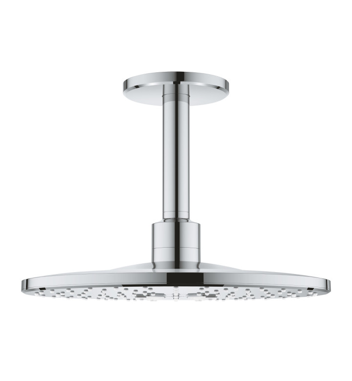 ДУШ ГЛАВА RAINSHOWER SMART ACTIVE С РАМО ЗА ТАВАН 142 MM, 2 СТРУИ 26477000